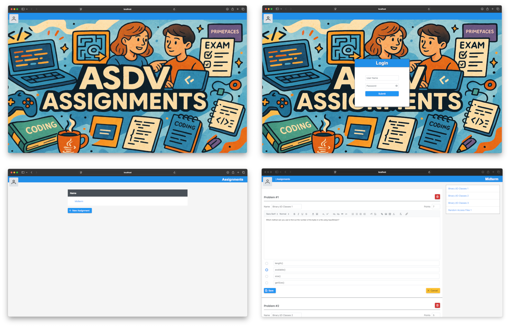 ASDV Assignment screenshot